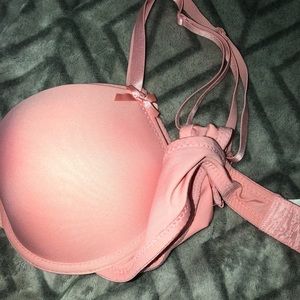 Pink bra